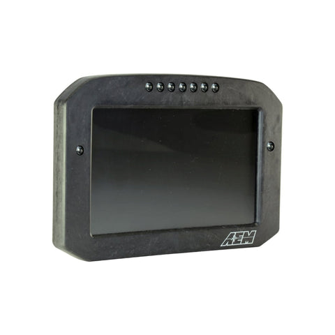 AEM CD-7LG Carbon Logging Flush Digital Dash Display w/ Internal 20Hz GPS & Antenna