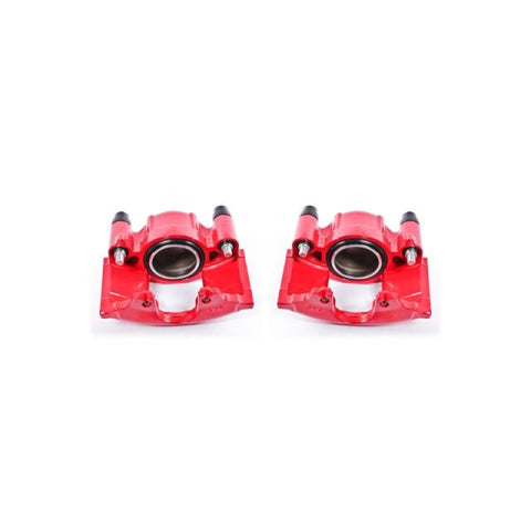 Power Stop 90-93 Cadillac Commercial Chassis Front Red Calipers w/o Brackets - Pair