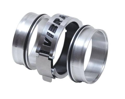 Vibrant Aluminum Union Sleeve for 5in OD Tubing - Hard Anodized Black