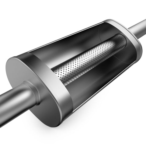 MagnaFlow Muffler Mag SS 14X5X8 2.5X2.5 C/C