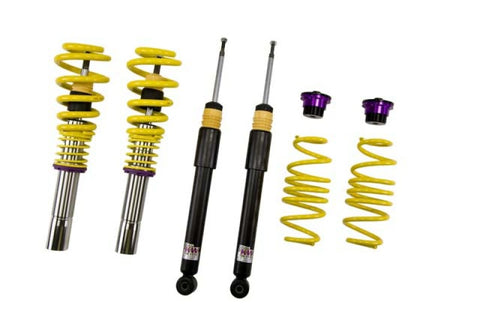 KW Coilover Kit V1 Audi A4 S4 (8K/B8) w/o electronic dampening controlSedan FWD + Quattro