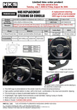 HKS GR Corolla GXPA16/GZEA14H Replacement Steering Wheel
