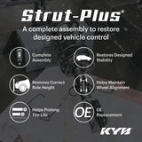 KYB Strut Plus Front Left Toyota Corolla 03-08