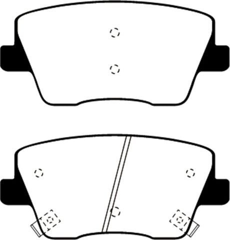 EBC 2019+ Hyundai Veloster Turbo N (2nd Gen) 2.0L Ultimax Rear Brake Pads