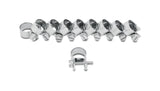 Vibrant Inj Style Mini Hose Clamps 16-18mm clamping range Pack of 10 Zinc Plated Mild Steel