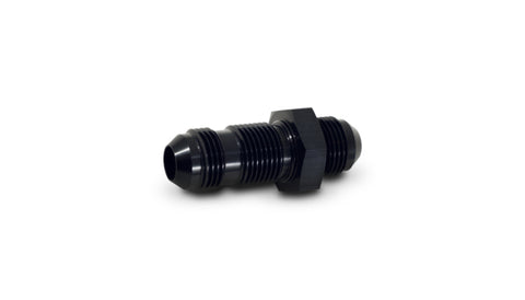 Vibrant -10AN Flare Straight Bulkhead Adapter Fitting - Aluminum