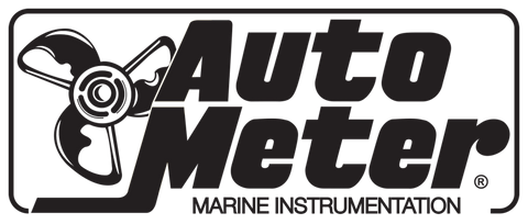 Autometer Marine Carbon Fiber 2-1/16in 240-33 Ohms Electric Fuel Level Gauge
