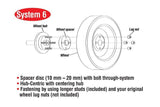 Eibach Pro-Spacer 15mm Spacer / Bolt Pattern 5x100 / Hub Center 57.1 for 96-01 Audi A4 (B5)