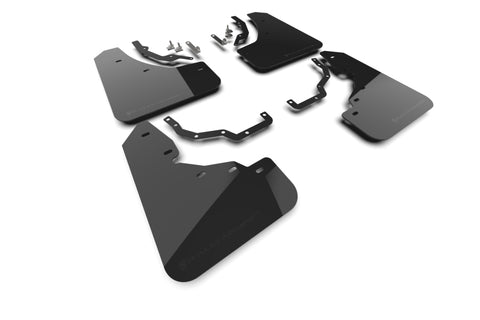 Rally Armor 24-25 Lexus GX 550 Luxury Black UR Mud Flap - Metallic Black Logo