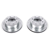 Power Stop 00-02 Dodge Ram 2500 Front Evolution Drilled & Slotted Rotors - Pair