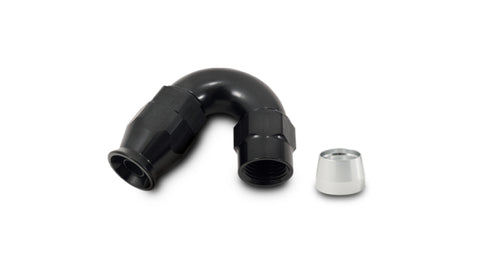 Vibrant -10AN 150 Degree Hose End Fitting for PTFE Lined Hose