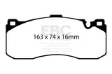 EBC 08-10 BMW 135 3.0 Twin Turbo Yellowstuff Front Brake Pads