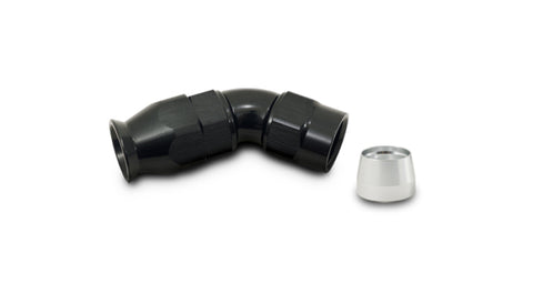 Vibrant -10AN 45 Degree Hose End Fitting for PTFE Lined Hose