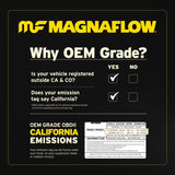 MagnaFlow Direct Fit Catalytic Converter CALIBER- 07-09 2.4L OEM