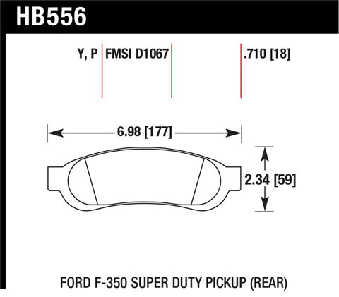 Hawk Super Duty Street Brake Pads
