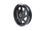 Perrin 19-21 Subaru WRX / 16-18 Forester Lightweight Crank Pulley (FA/FB Engines w/Large Hub) - Blk