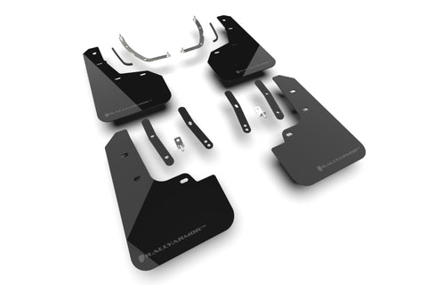 Rally Armor 2025+ Hyundai Tucson (Excl. ICE & XRT) Black UR Mud Flap w/ Dark Grey Logo