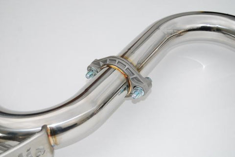 Invidia 08-11 STi Hatch / 11 WRX Hatch Dual N1 Single Layer Titanium Tipped Cat-back Exhaust