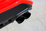 Remark 2022+ Subaru WRX Carbon Fiber Exhaust Finisher - Gloss Finish