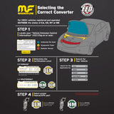 MagnaFlow 15-16 V60 L5 2.5 OEM Underbody Direct Fit Converter