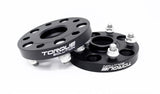 Torque Solution Forged Aluminum Wheel Spacer Subaru 56mm Hub 5x100 - 25mm