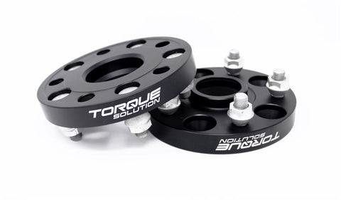 Torque Solution Forged Aluminum Wheel Spacer Subaru 56mm Hub 5x100 - 25mm