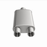 MagnaFlow Muffler Trb SS 4X9 18 3/2.5