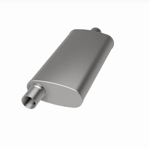 MagnaFlow Muffler Trb SS 4X9 18 2.5/2.5