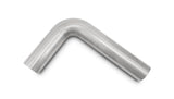Vibrant 1.625in O.D. T304 SS 90 deg Mandrel Bend 4in x 12in leg lengths (1.625in Centerline Radius)