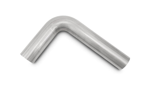 Vibrant 1.625in O.D. T304 SS 90 deg Mandrel Bend 4in x 12in leg lengths (1.625in Centerline Radius)