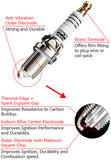 HKS 10 Hyundai Genesis Coupe 3.8L M-Series Spark Plugs (Heat Range 8) - Single
