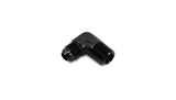 Vibrant -10AN to 1/2in NPT 90 Degree Elbow Adapter Fitting
