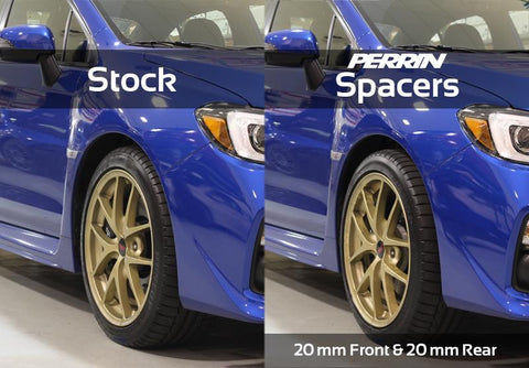 PERRIN 15-25 Subaru WRX / 05-21 STI 20mm Wheel Spacers 5x114.3 56mm CB - Pair