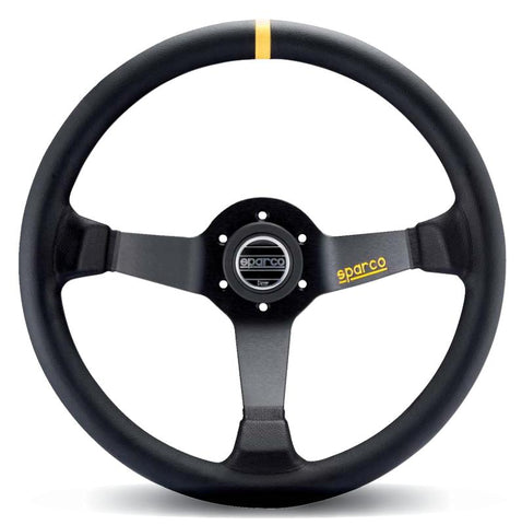 Sparco Steering Wheel 345 Leather Black