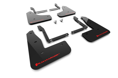 Rally Armor 25-26 Toyota Camry Black UR Mud Flap Red Logo