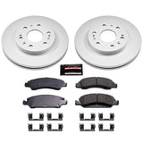 Power Stop 08-19 Cadillac Escalade Front Z17 Evolution Geomet Coated Brake Kit