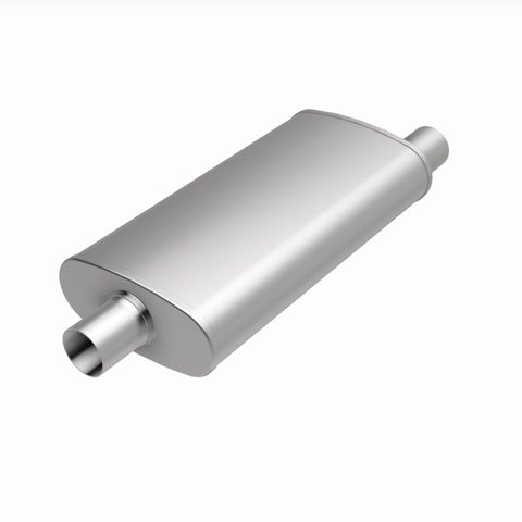 MagnaFlow Muffler Trb SS 4X9 18 2.5/2.5
