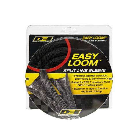 DEI Split Wire Sleeve Easy Loom 16mm-5/8in x 12 Black