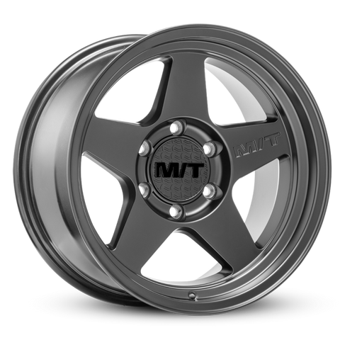 Mickey Thompson Open 5 Black Wheel - 17X9 6X5.5 BP 5in BS 0 Offset 108.1mm Bore