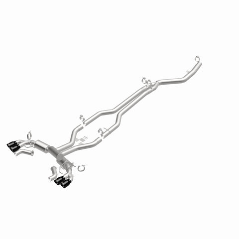 MagnaFlow BMW SPEQ Series Cat-Back Exhaust System Black Chrome