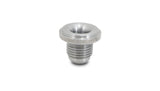 Vibrant -12 AN Male Weld Bung (1-3/8in Flange OD) - Mild Steel