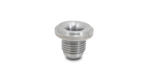 Vibrant -12 AN Male Weld Bung (1-3/8in Flange OD) - Mild Steel