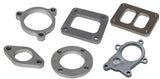 Vibrant T06 Turbo Inlet Flange (Divided Inlet) T304 SS 1/2in Thick
