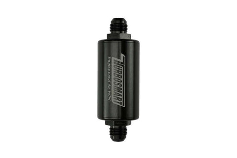 Turbosmart 10um 10AN Inline Fuel Filter - Black
