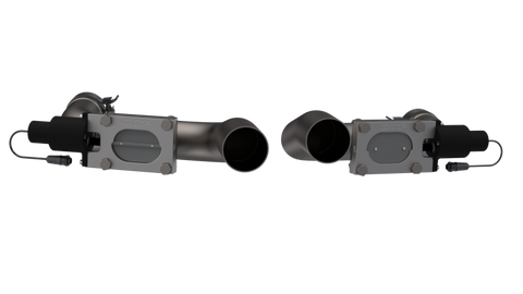 2011-2023 Dodge Challenger,Charger & Chrysler 300C 5.7L QTP Aggressor Cutout Pipes