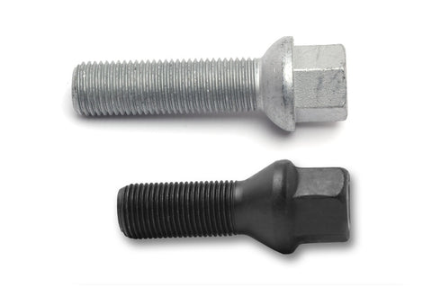 H&R Wheel Bolts 14 X 1.25 / Length 41mm / Tapered / Head 17mm - Black - Set of 10