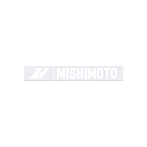 Mishimoto Small Silver Decal