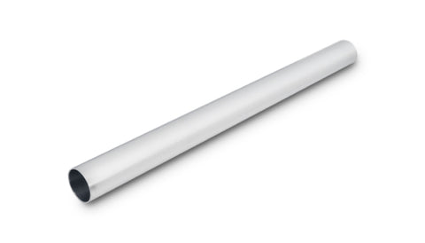 Vibrant 1.5in O.D. Universal Aluminum Tubing (18in long Straight Pipe) - Polished