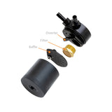 Mishimoto 05-14 Dodge Charger / 05-14 Chrysler 300C 5.7L Direct Fit Oil Catch Can Kit - Black