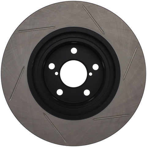 StopTech Power Slot 06-08 Subaru Legacy / 13 Scion FR-S / 13 Subaru BRZ Front Left Slotted Rotor